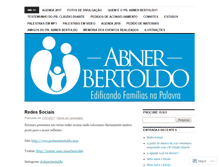 Tablet Screenshot of abnerbertoldo.wordpress.com