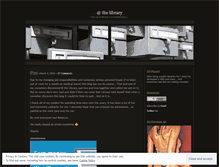 Tablet Screenshot of librarianwoes.wordpress.com