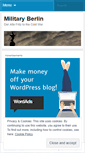 Mobile Screenshot of militaryberlin.wordpress.com