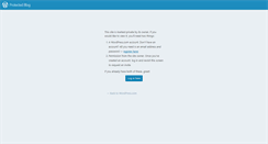 Desktop Screenshot of borrowedblue.wordpress.com