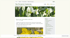 Desktop Screenshot of neuroticgardener.wordpress.com