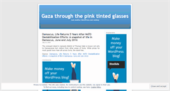 Desktop Screenshot of gazathroughthepinktintedglasses.wordpress.com