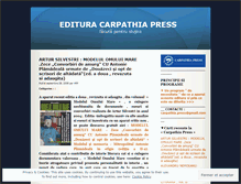 Tablet Screenshot of edituracarpathiapress.wordpress.com