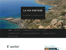 Tablet Screenshot of camminacreta.wordpress.com