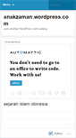 Mobile Screenshot of anakzaman.wordpress.com