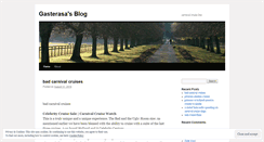Desktop Screenshot of gasterasa.wordpress.com