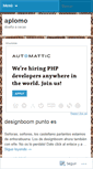 Mobile Screenshot of aplomo.wordpress.com