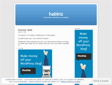 Tablet Screenshot of habbiz.wordpress.com