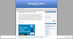 Desktop Screenshot of broadband.wordpress.com