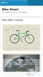 Mobile Screenshot of mikesheen.wordpress.com