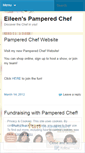 Mobile Screenshot of eileenspamperedchef.wordpress.com