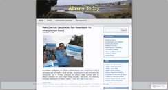 Desktop Screenshot of albanytoday.wordpress.com