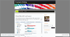 Desktop Screenshot of enumap.wordpress.com
