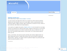 Tablet Screenshot of micropic.wordpress.com