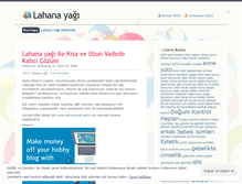 Tablet Screenshot of lahanayag.wordpress.com