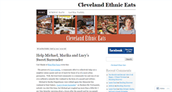 Desktop Screenshot of clevelandethniceats.wordpress.com