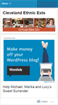 Mobile Screenshot of clevelandethniceats.wordpress.com