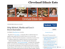 Tablet Screenshot of clevelandethniceats.wordpress.com