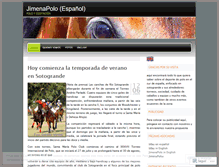 Tablet Screenshot of jimenapoloesp.wordpress.com