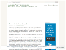 Tablet Screenshot of mafaldaknowsbest.wordpress.com