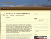 Tablet Screenshot of blogvonhenni.wordpress.com