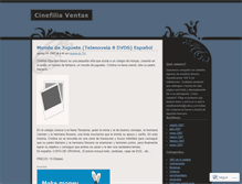 Tablet Screenshot of cinefiliaventas.wordpress.com