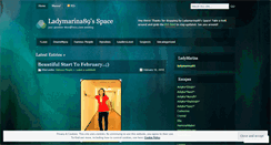 Desktop Screenshot of ladymarina89.wordpress.com