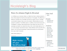 Tablet Screenshot of nicoleleigh.wordpress.com