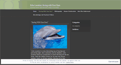 Desktop Screenshot of ecolocation.wordpress.com