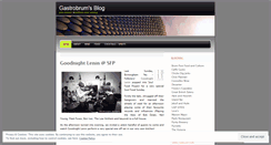 Desktop Screenshot of gastrobrum.wordpress.com