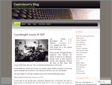 Tablet Screenshot of gastrobrum.wordpress.com