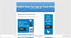 Desktop Screenshot of ewawoodcarver.wordpress.com