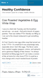 Mobile Screenshot of healthyconfidence.wordpress.com