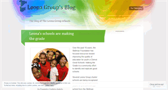 Desktop Screenshot of leonaschools.wordpress.com