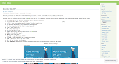 Desktop Screenshot of dshblog.wordpress.com