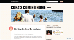 Desktop Screenshot of corascominghome.wordpress.com