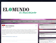 Tablet Screenshot of elmundoaldescubierto.wordpress.com