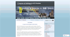 Desktop Screenshot of congressoradiologia.wordpress.com