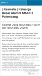 Mobile Screenshot of kasmatupalembang.wordpress.com