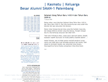 Tablet Screenshot of kasmatupalembang.wordpress.com