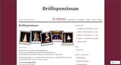Desktop Screenshot of brollopsmassan.wordpress.com
