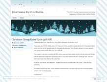 Tablet Screenshot of dreamscapecreative.wordpress.com