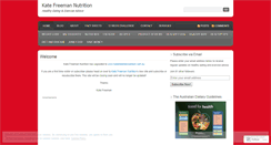 Desktop Screenshot of katefreemannutrition.wordpress.com
