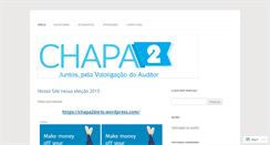 Desktop Screenshot of chapa2dsrj.wordpress.com