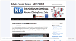 Desktop Screenshot of nuevoscanales.wordpress.com