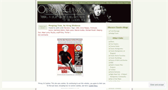Desktop Screenshot of obscureclassics.wordpress.com