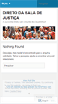 Mobile Screenshot of diretodasaladejustica1.wordpress.com