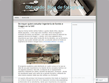 Tablet Screenshot of obturado.wordpress.com