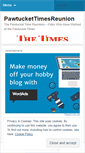 Mobile Screenshot of pawtuckettimesreunion.wordpress.com