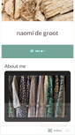 Mobile Screenshot of naomidegroot.wordpress.com